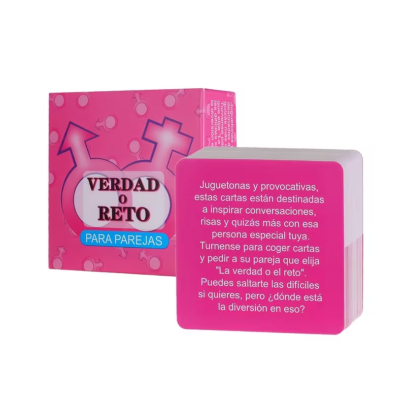 Juego de Cartas de Datos Curiosos – 50 Preguntas Interactivas para Parejas y Amigos