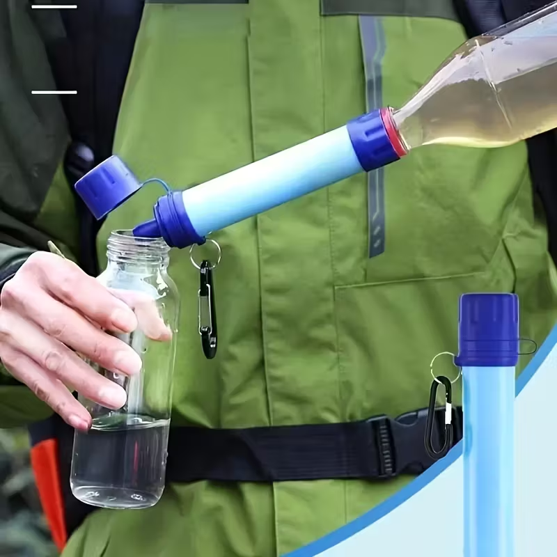 Pajita de Filtro de Agua de Supervivencia