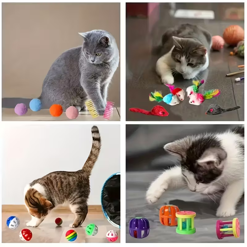Juego de Juguetes para Gatos