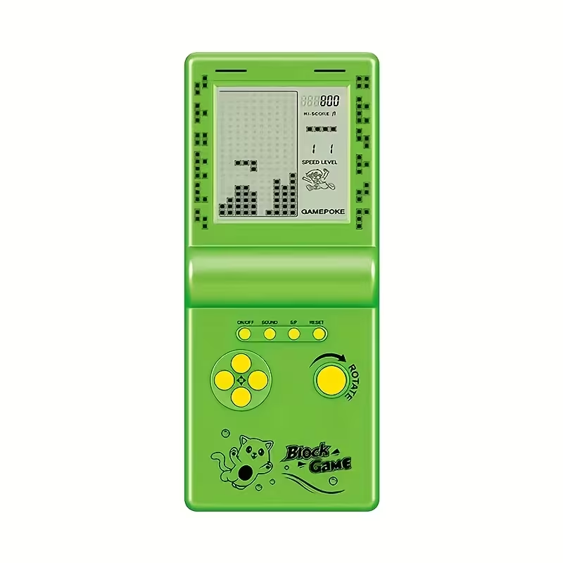 Mini Consola Retro Portátil Estilo Ladrillo – Dispositivo de Juegos Clásicos