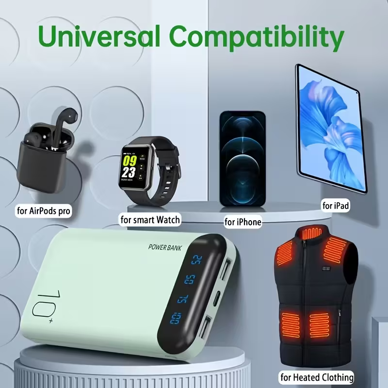 Power Bank Portátil de Gran Capacidad