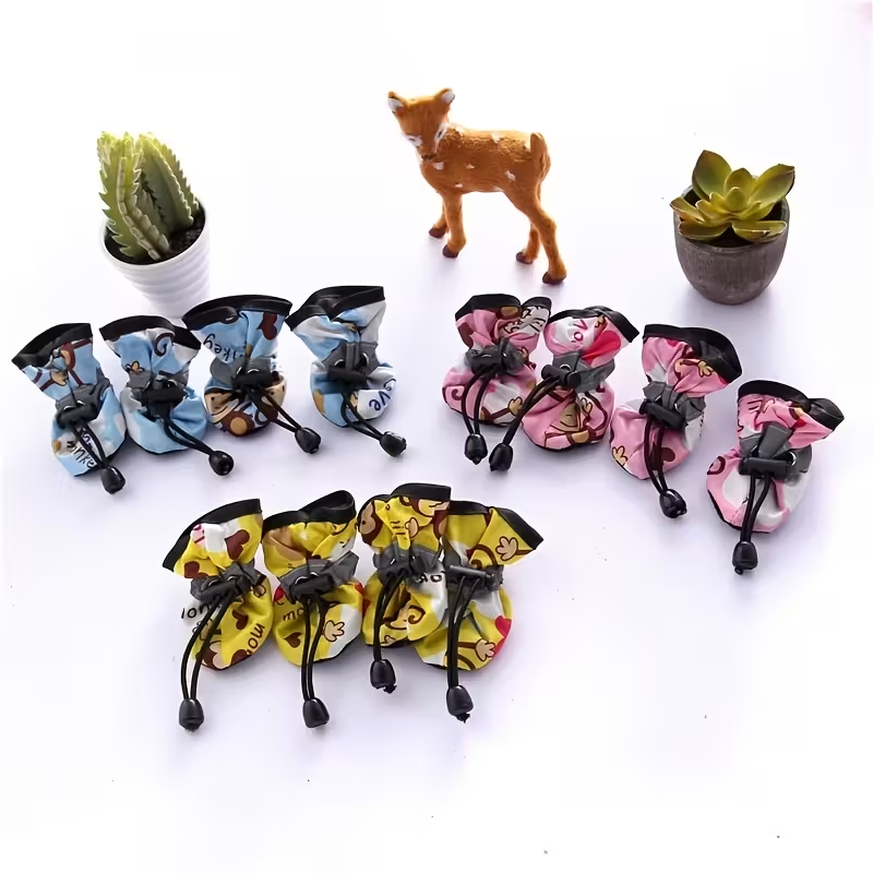 Zapatos para perros resistentes al agua para perros pequeños