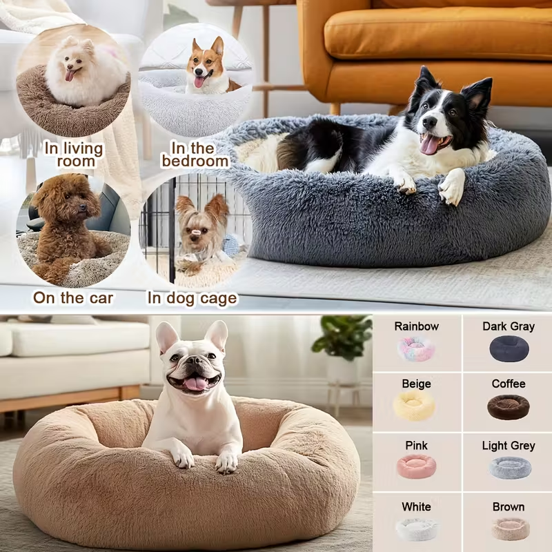 Cama Calmante para Perros y Gatos