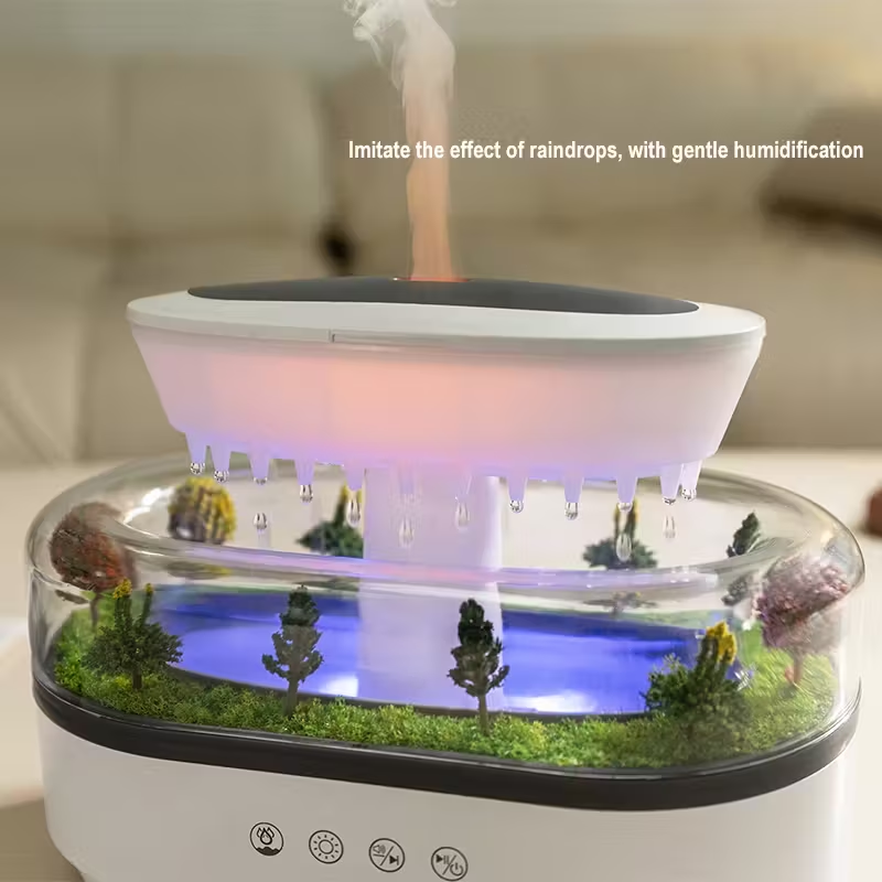 Humidificador Europeo Estilo Micropaisaje