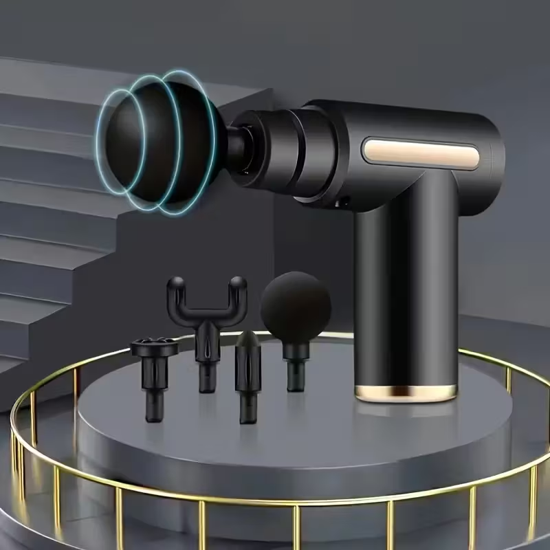 Pistola de Masaje Fascial Portátil con Pantalla LED